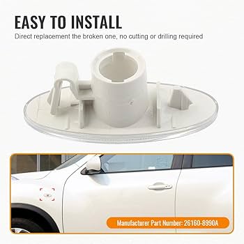 Luna ページ Amazon.com: GZYF 1 Pcs Side Marker Light Lamp Cover Turn